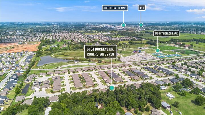 Property Photo: 6104 W Buckeye Drive AR 72758