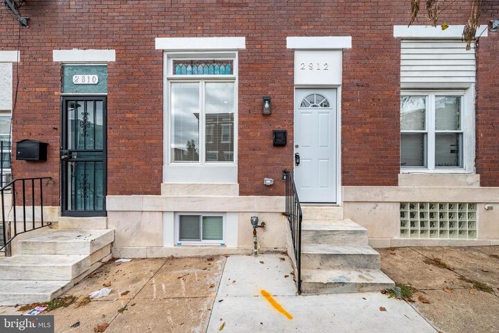 Property Photo: 2812 Jefferson Street MD 21205