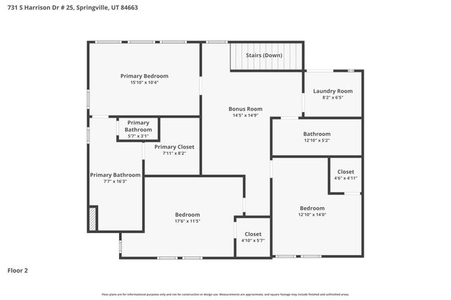 Property Photo: 731 S Harrison Dr 25 UT 84663