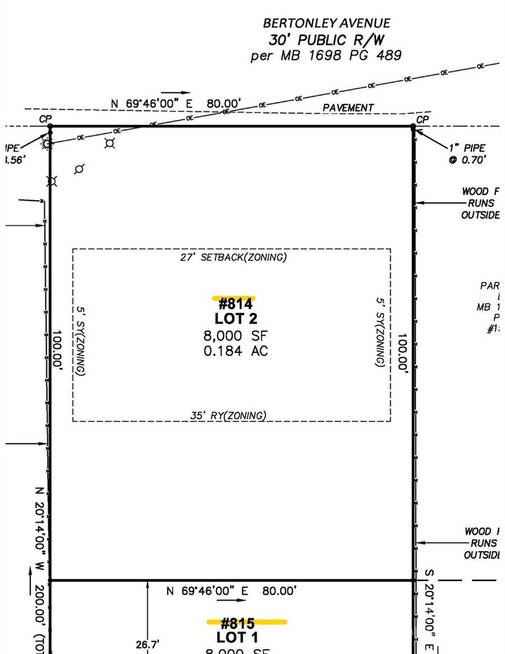 Property Photo: 814 Bertonley Avenue NC 28211