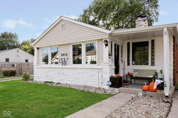 Property Photo:  2412 Harlan Street  IN 46203