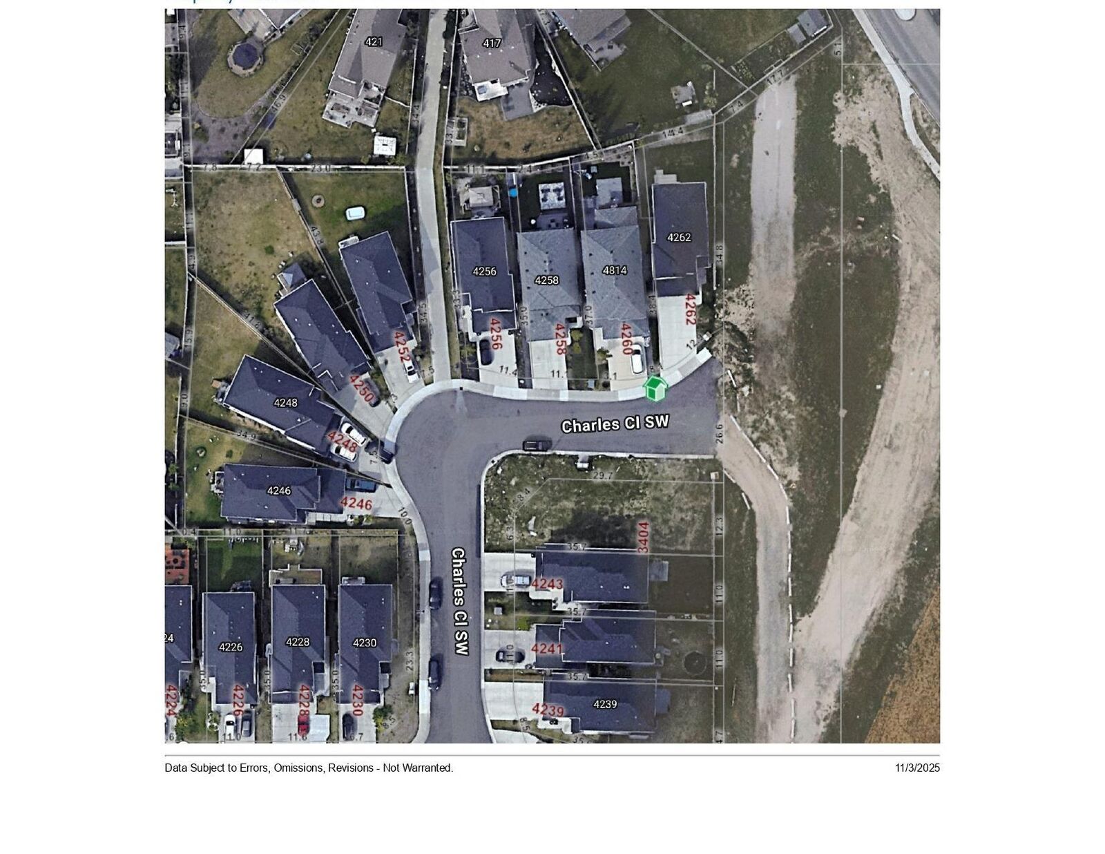 Property Photo:  4245 Charles Close SW  AB T6W 3H2 