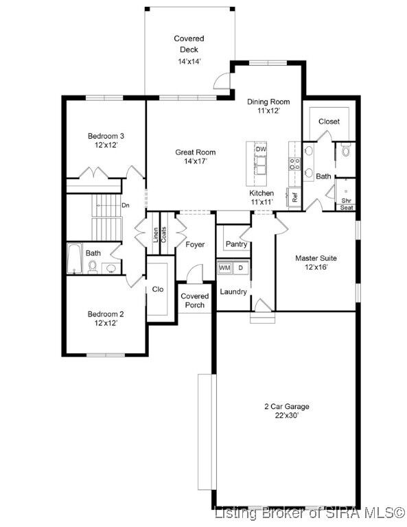 Property Photo: 1712 Greenbrier Place Lot 324 IN 47126