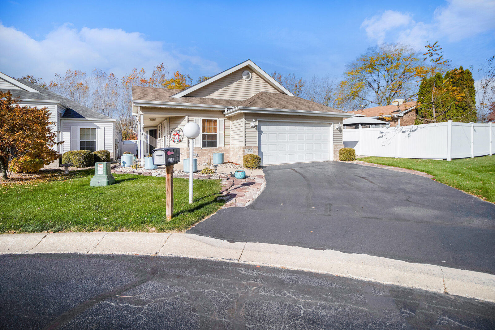 Property Photo: 8320 Pointe Drive IN 46307