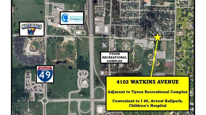 Property Photo: 4102 Watkins Avenue AR 72762