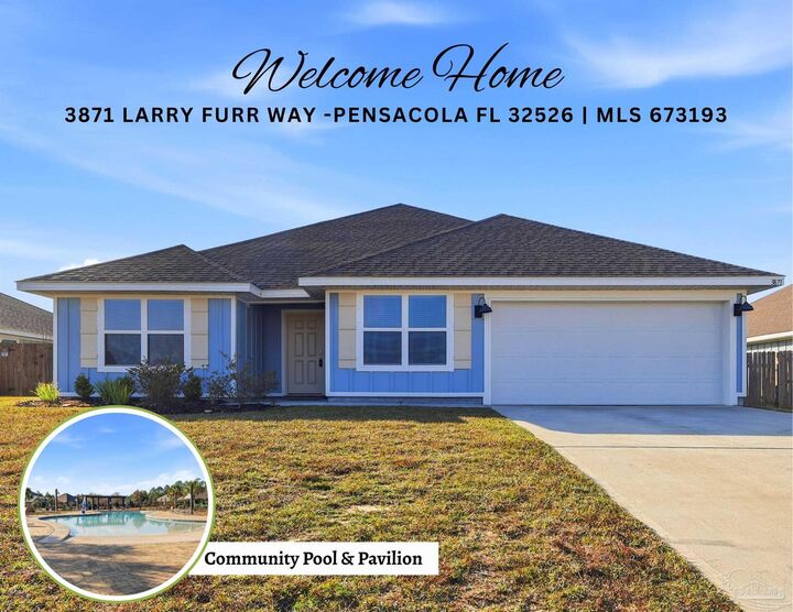 Property Photo:  3871 Larry Furr Way  FL 32526 