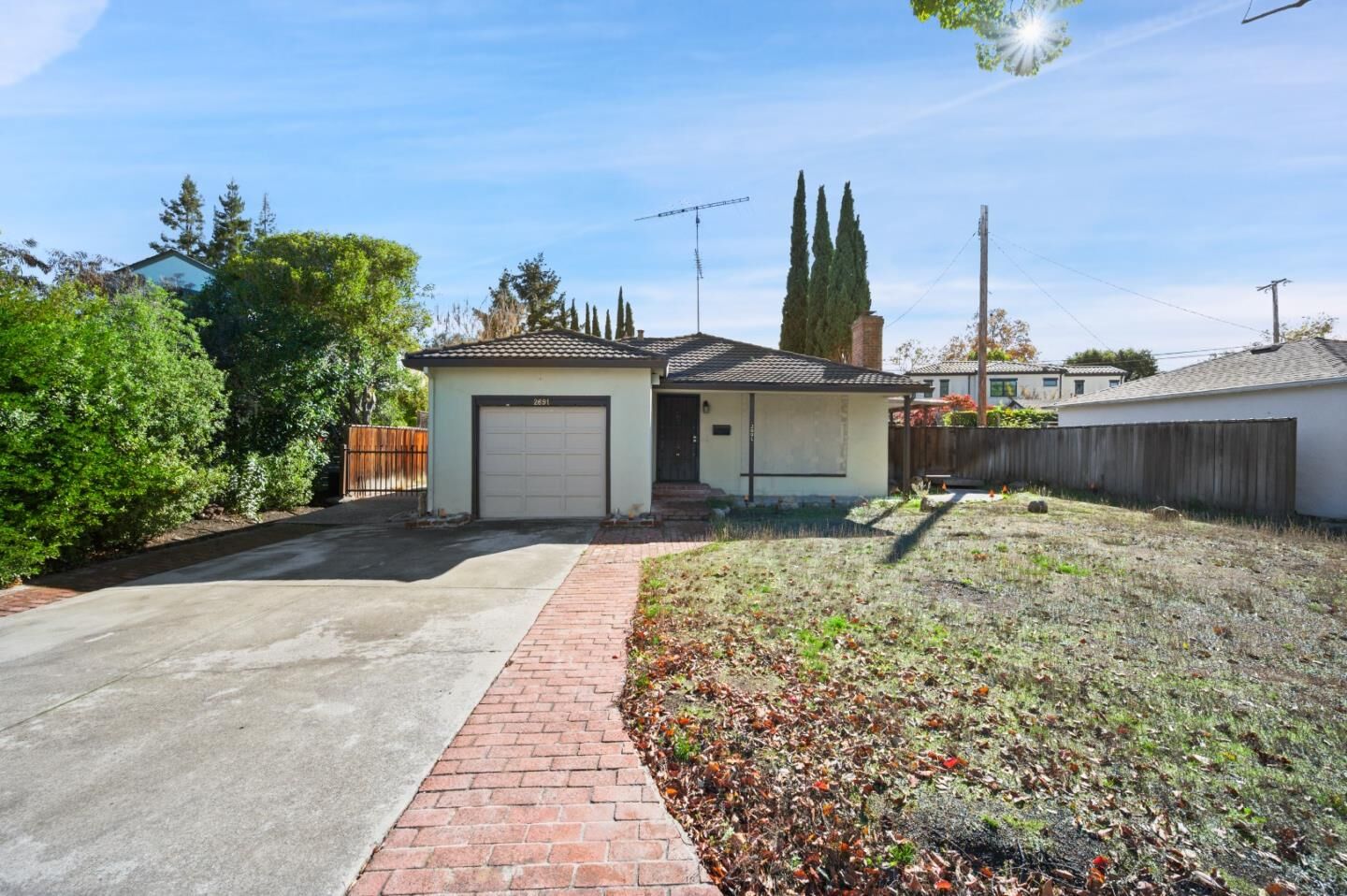 Property Photo: 2691 Marshall Drive CA 94303