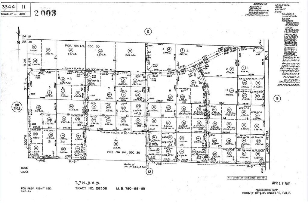 Property Photo:  0 Vac/Cor Avenue  CA 93535 