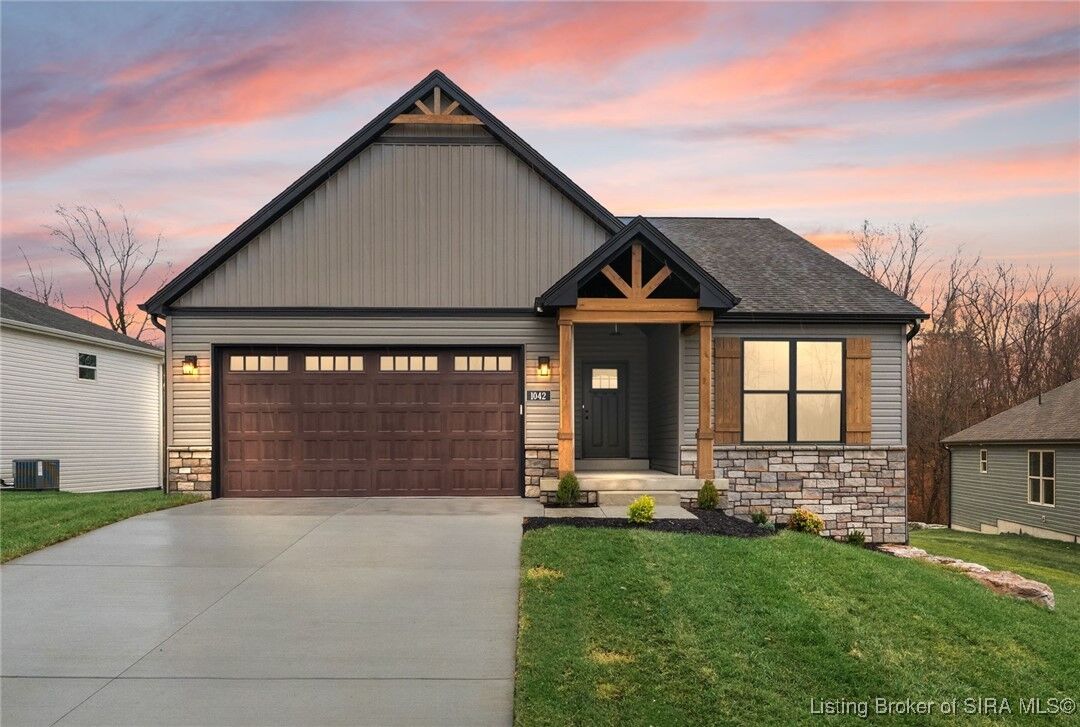 Property Photo:  1042 Dunbarton Way Lot 210  IN 47122 