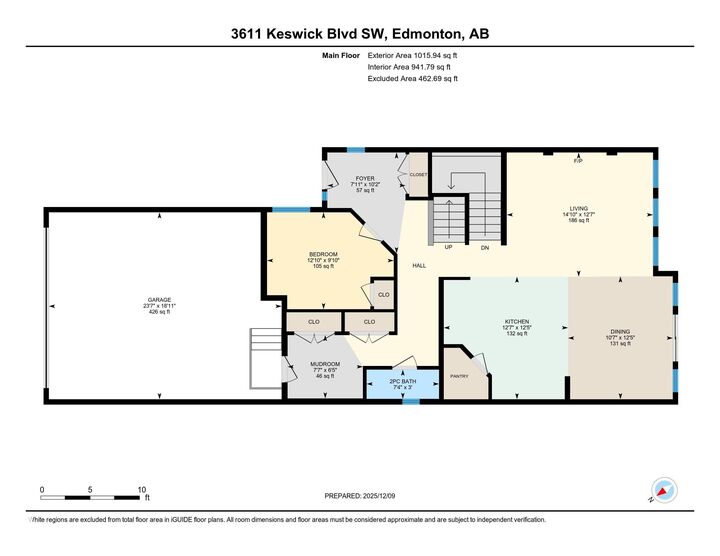 Property Photo: 3611 Keswick Boulevard SW AB T6W 3S5