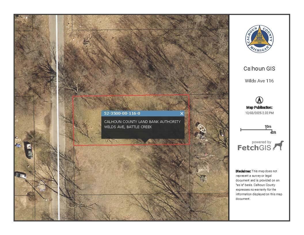 Property Photo: V/L Wilds Avenue MI 49037