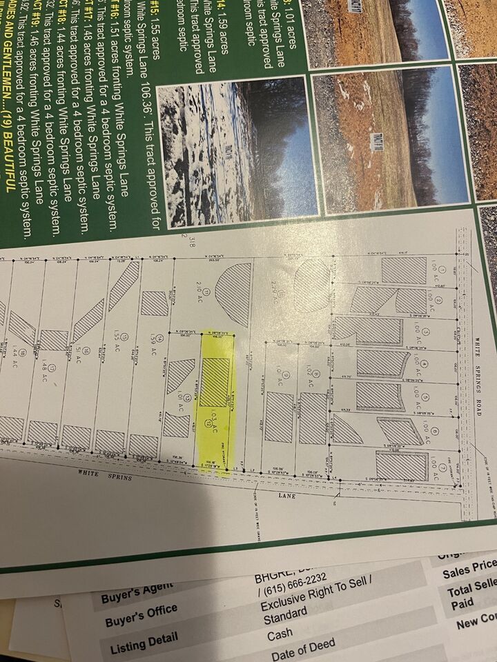 Property Photo:  0 White Springs Lane  TN 37083 