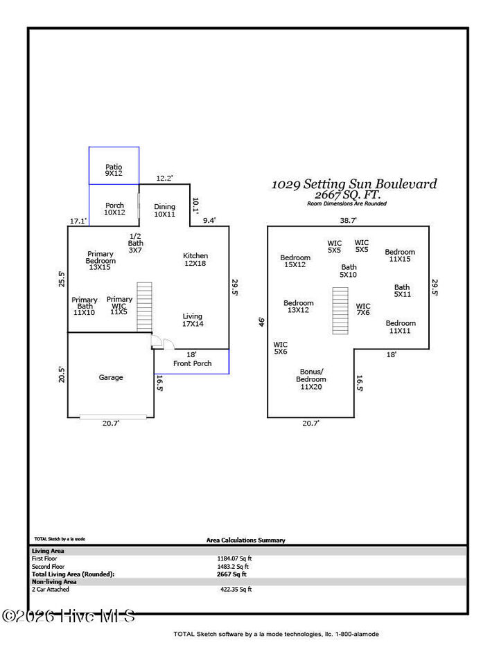 Property Photo:  1029 Setting Sun Boulevard NE  NC 28479 