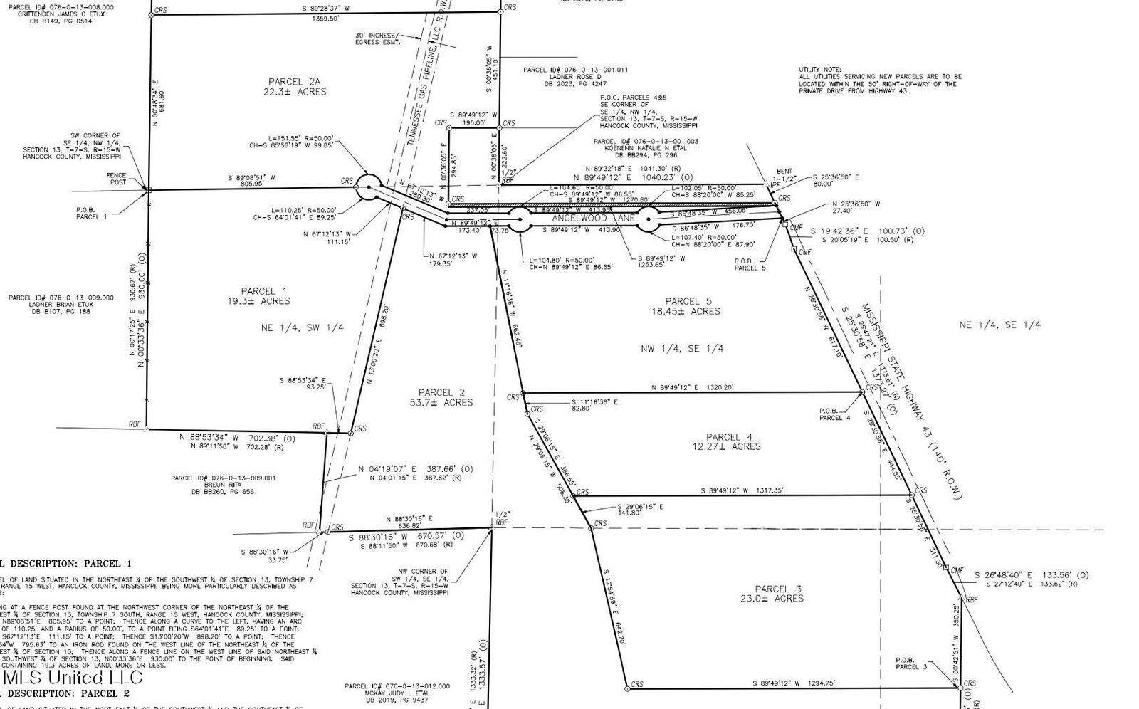 Property Photo:  Lot 4 Hwy 43  MS 39556 
