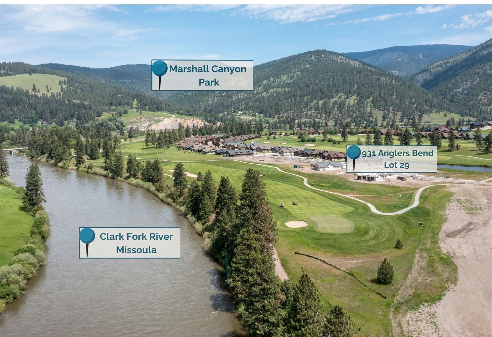 Property Photo:  931 Anglers Bend Way  MT 59802 