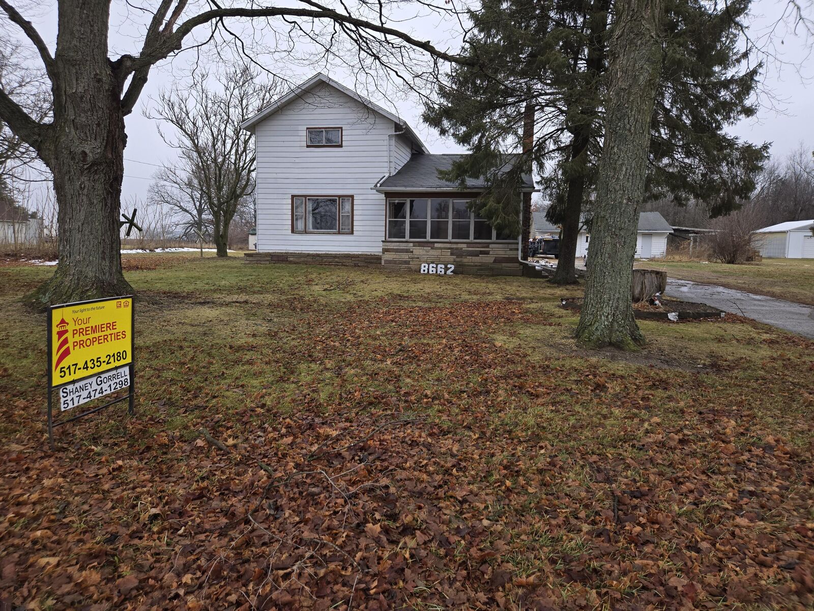 Property Photo:  8662 Stony Lake Road  MI 49201 