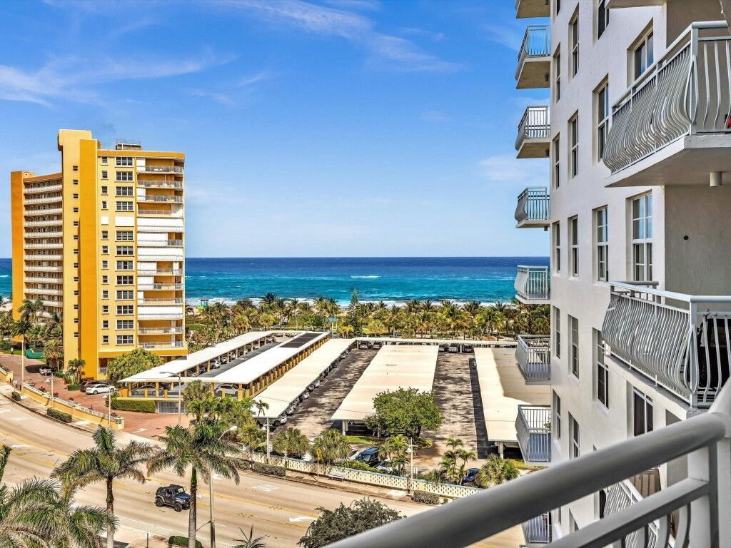 Property Photo:  301 N Ocean Boulevard 907  FL 33062 