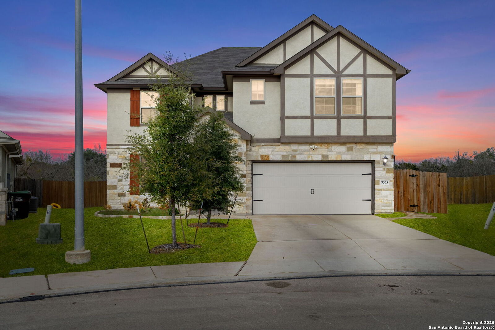 Property Photo:  9565 Witten Drive  TX 78254 