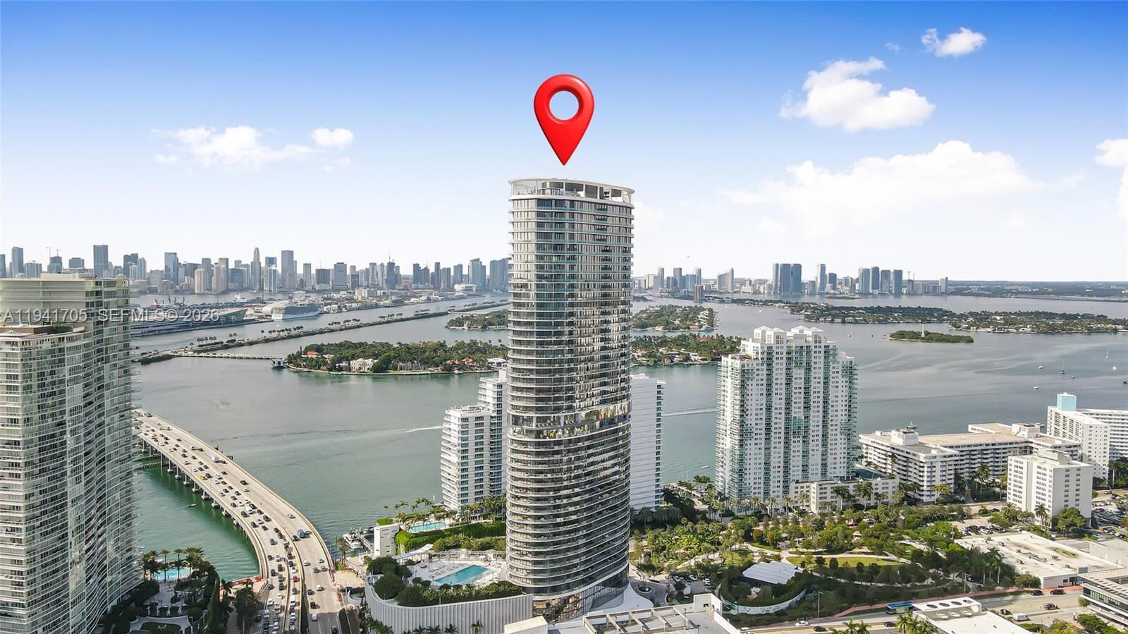 Property Photo:  500 Alton Rd 1204  FL 33139 