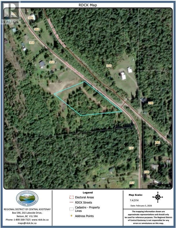 Property Photo:  Lot A Meadow Creek Road  BC V0G 1N0 