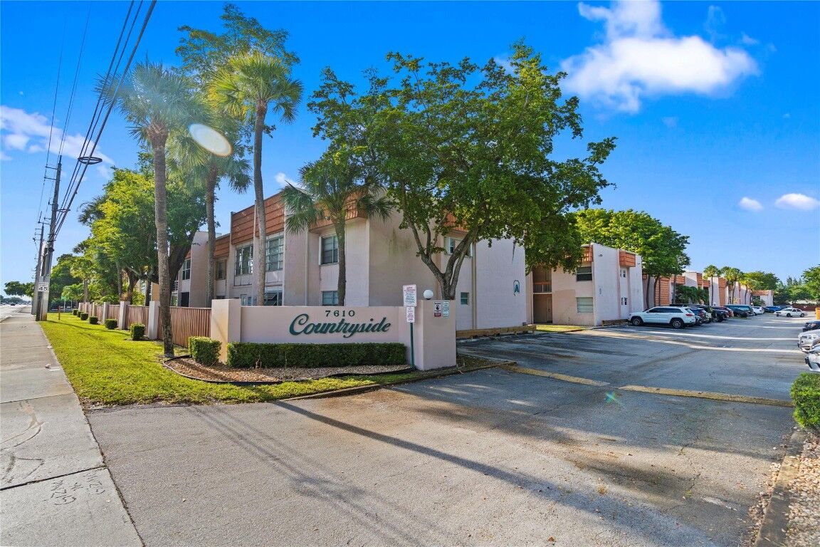 Property Photo: 7610 Stirling Road A104 FL 33024