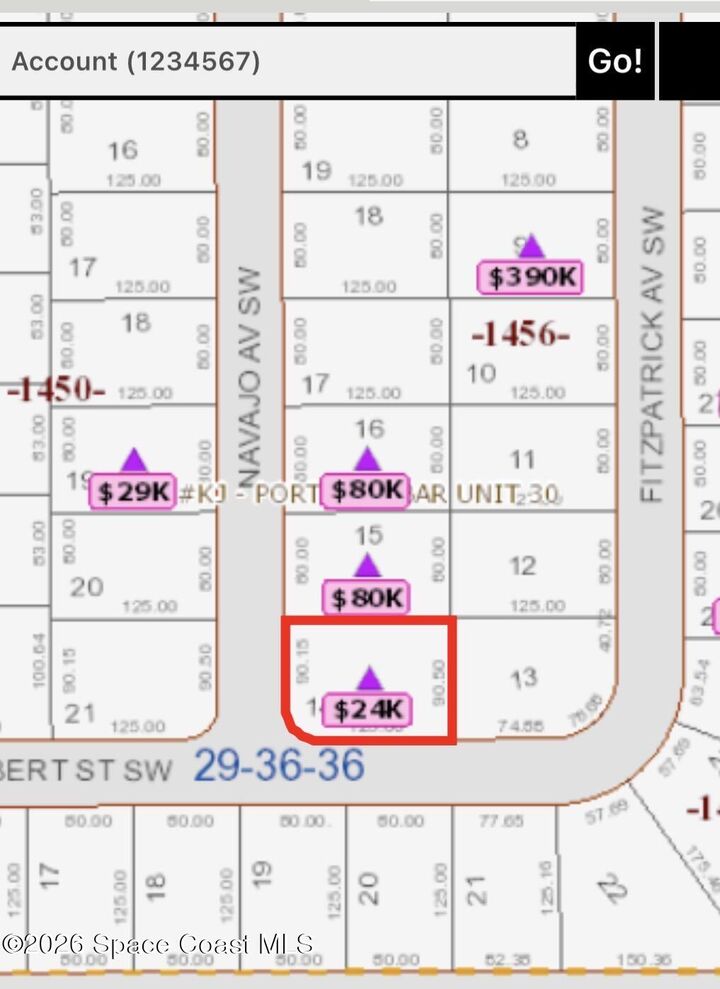 Property Photo:  3397 Navajo Avenue  FL 32908 