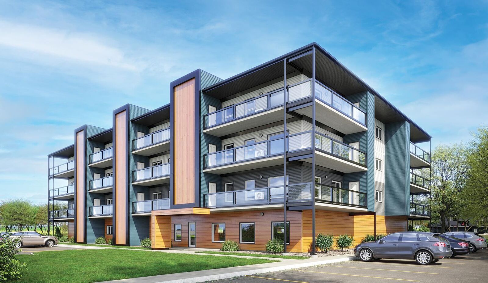 Property Photo: 21 Ranchlands Boulevard NE 302 AB T1C 0E2