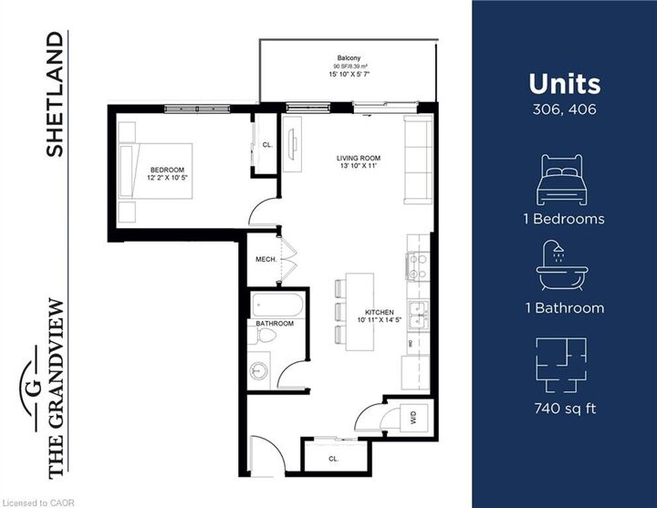 Property Photo: 80 Caithness Street W 406 ON N3W 1B2