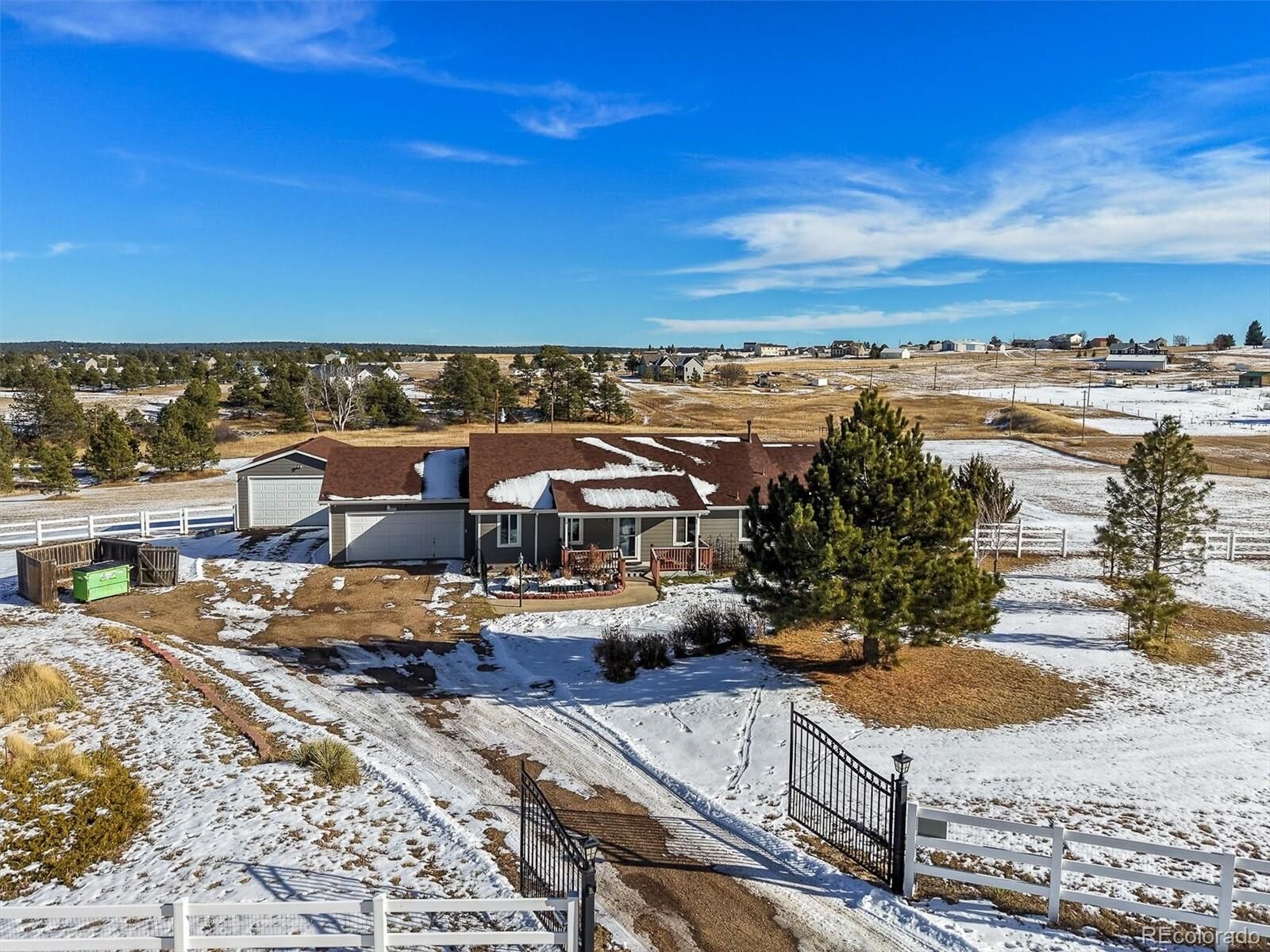 Property Photo: 35550 Cherokee Trail CO 80107
