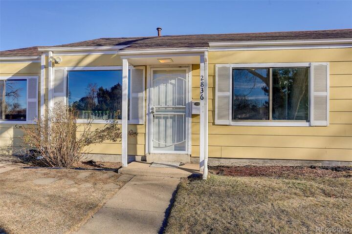 Property Photo: 2836 S Grape Way CO 80222