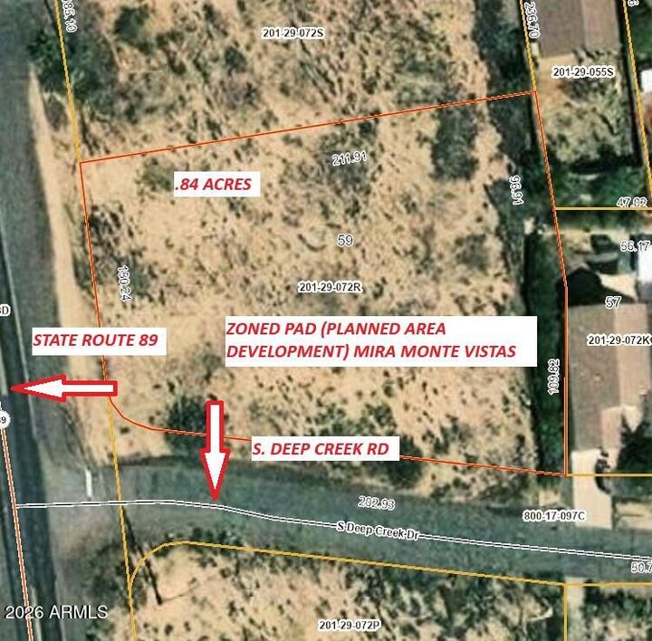 Property Photo: 27260 S Deep Creek Drive 59 AZ 85332