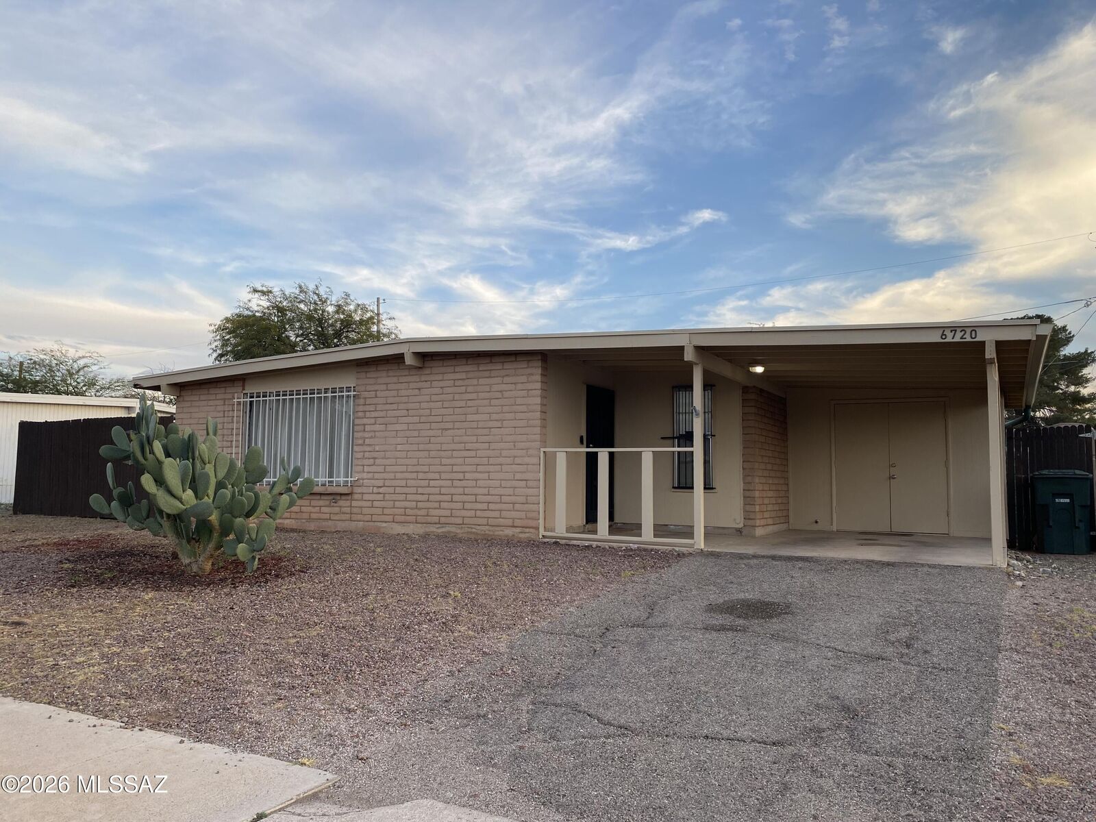 Property Photo: 6720 E Fayette Street AZ 85730