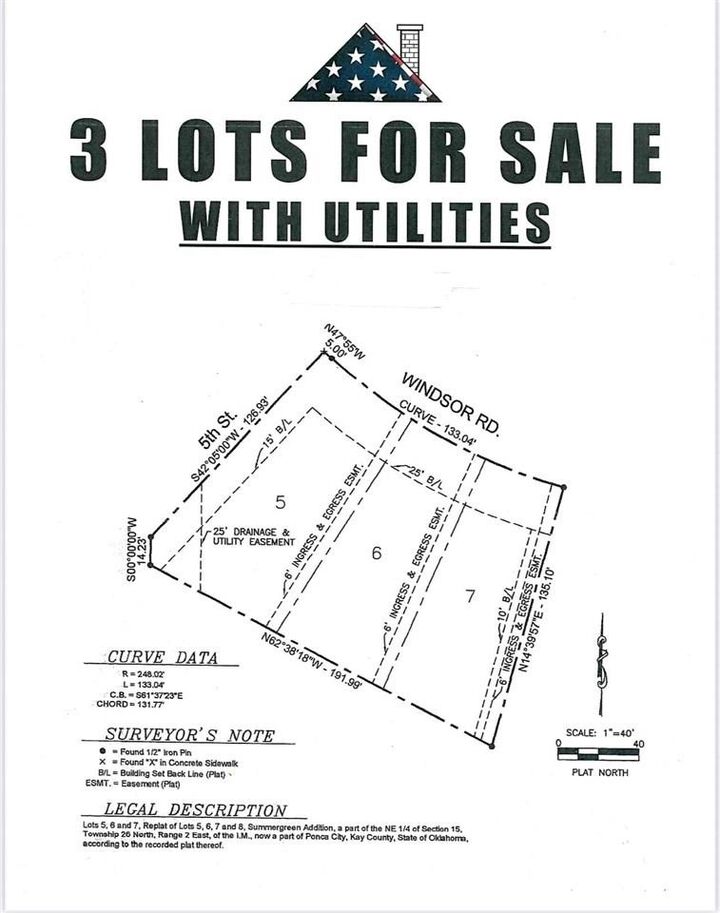 Property Photo:  5th &Amp Windsor  OK 74604 