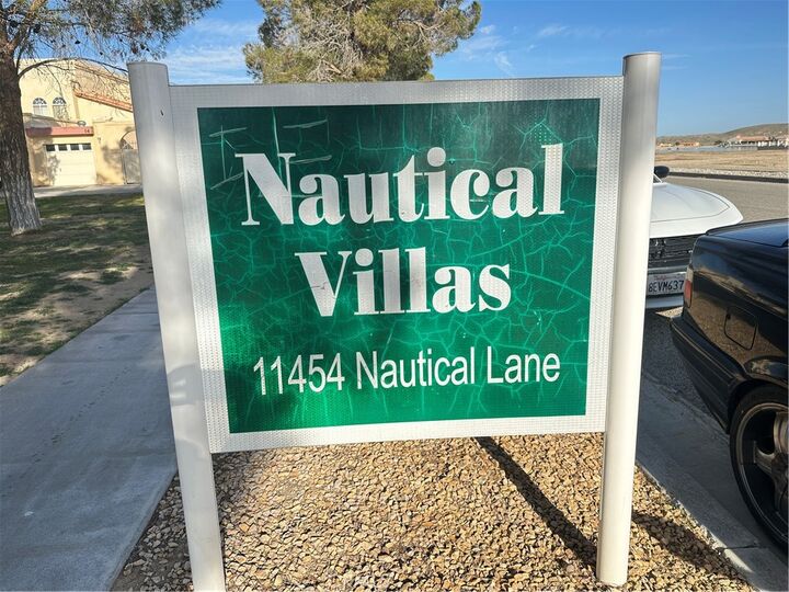 Property Photo:  11454 #13 Nautical  CA 92342 