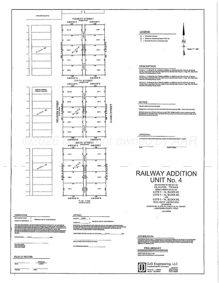 Property Photo:  Lot 009, Blk 83 Melrose Street  TX 79019 