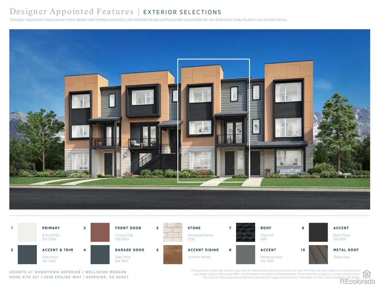 Property Photo: 2538 Emiline Way CO 80027