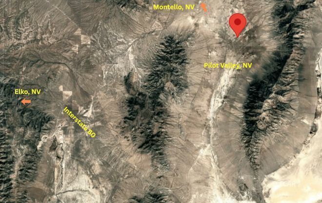 Property Photo:  01057R004 Sw4nw4ne4, Sec 35 Twp38n Rge69e Mdb&M Nv  NV 89830 