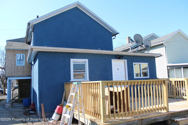 Property Photo:  335 Phelps Street 2 - Rear  PA 18509 