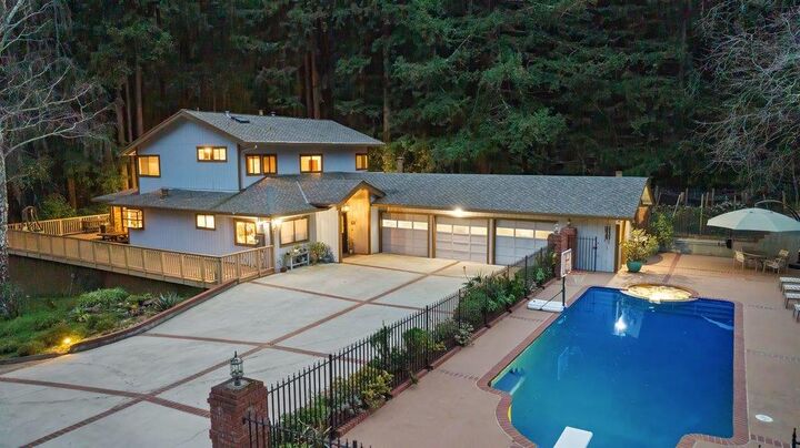 Property Photo:  350 Aurora Road  CA 95073 