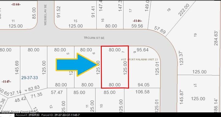 Property Photo:  1584 Trojan Street SE  FL 32909 