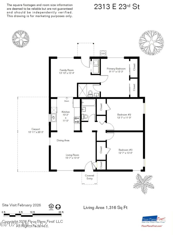 Property Photo: 2313 E 23rd Street AZ 85713