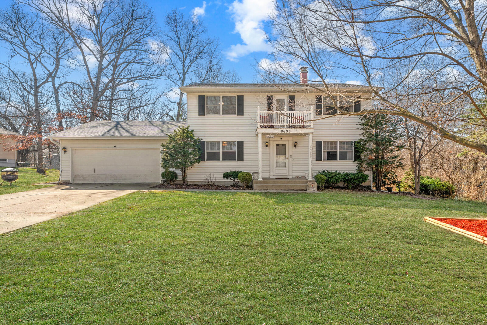 Property Photo:  8690 Durbin Lane  IN 46307 