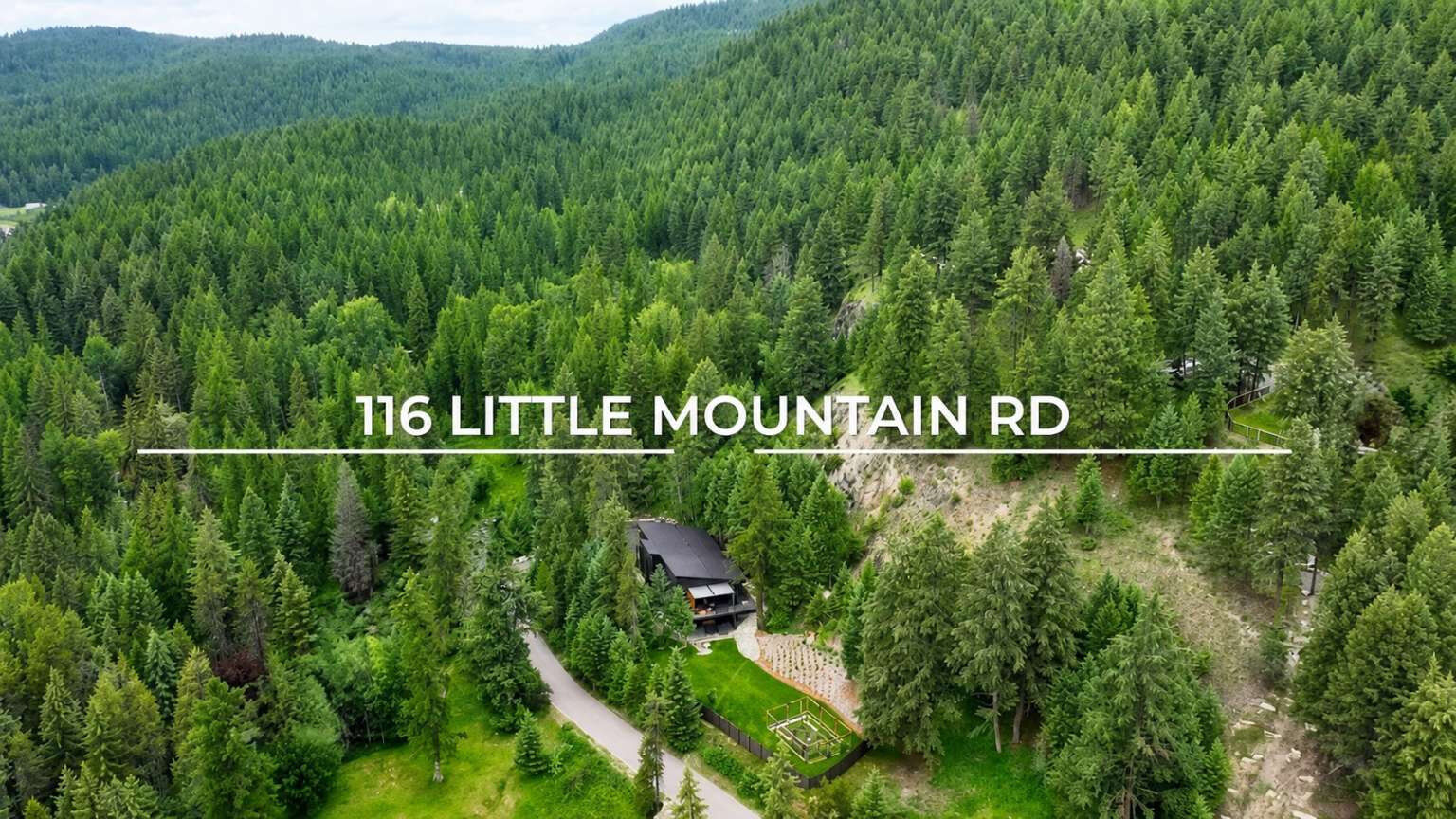 Property Photo:  116 Little Mountain Road  MT 59937 