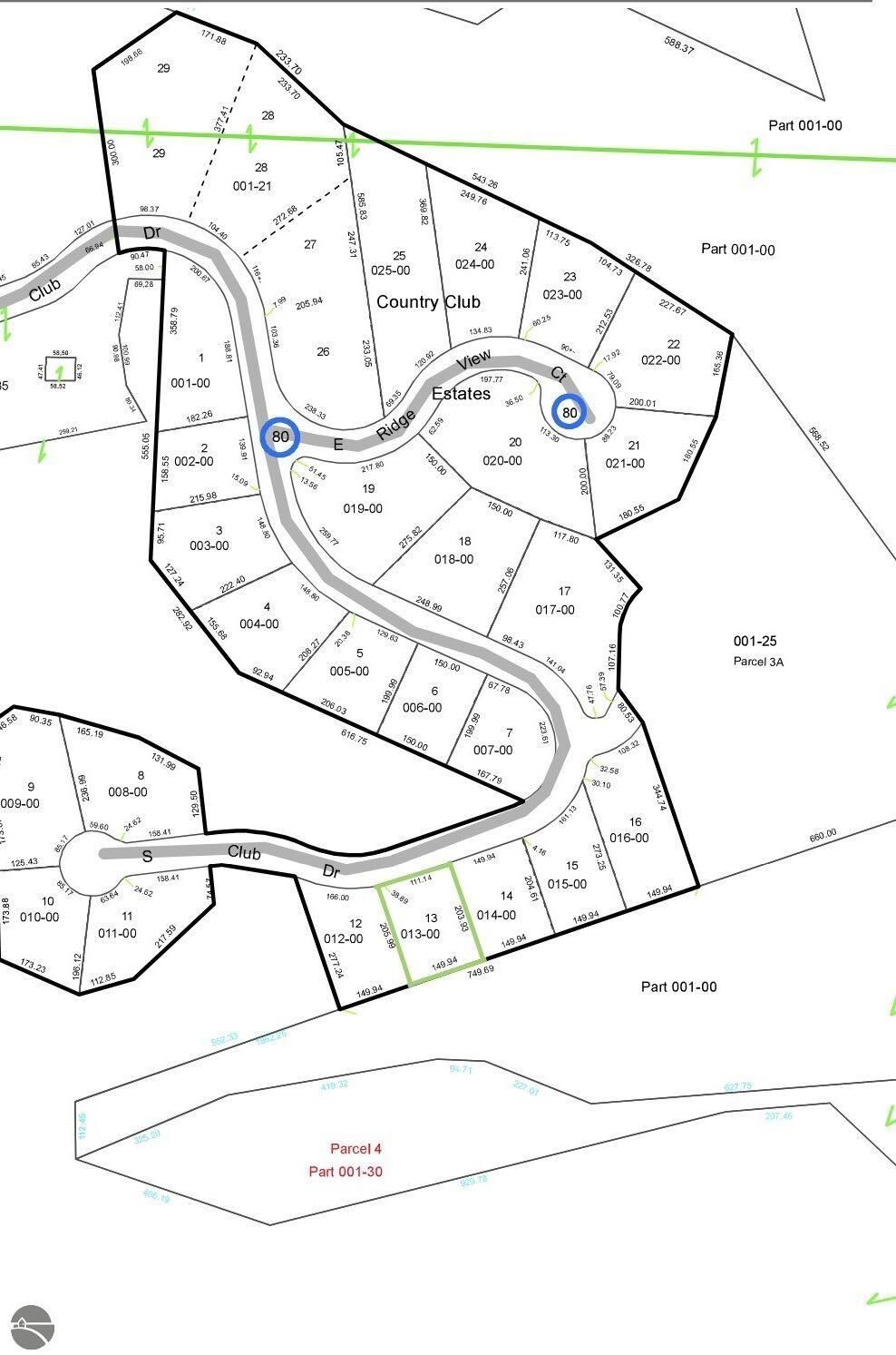 Property Photo:  Lot 13 S Club Drive  MI 49621 