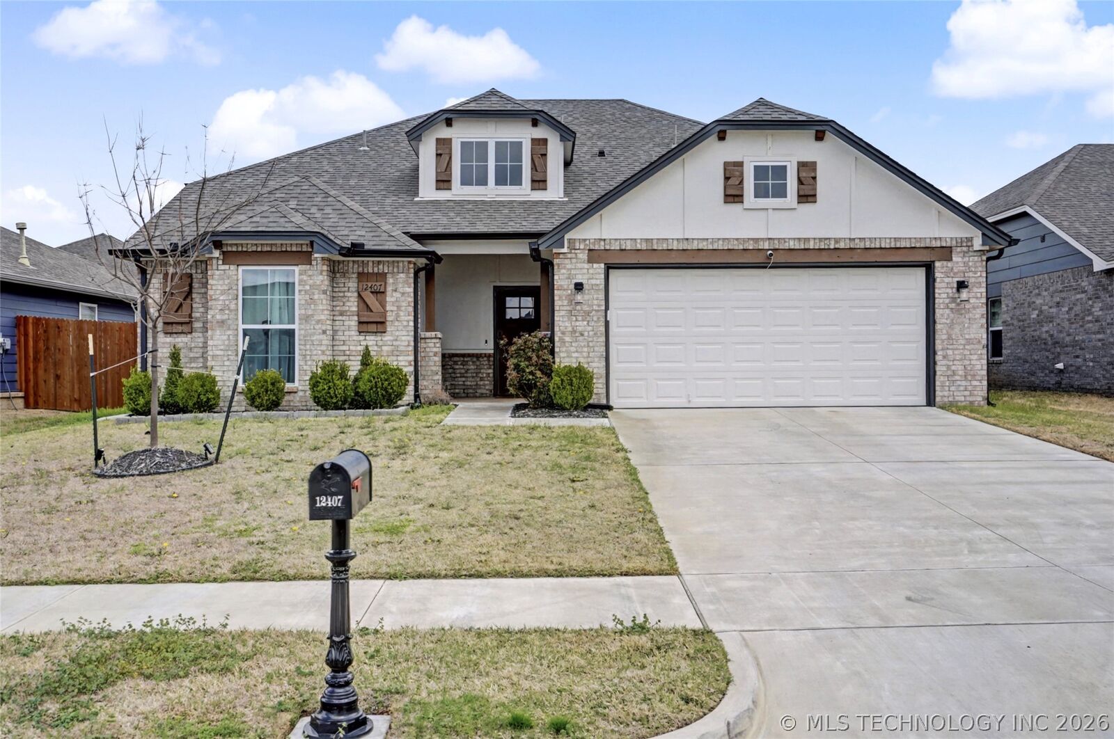 Property Photo:  12407 N 130th  OK 74021 