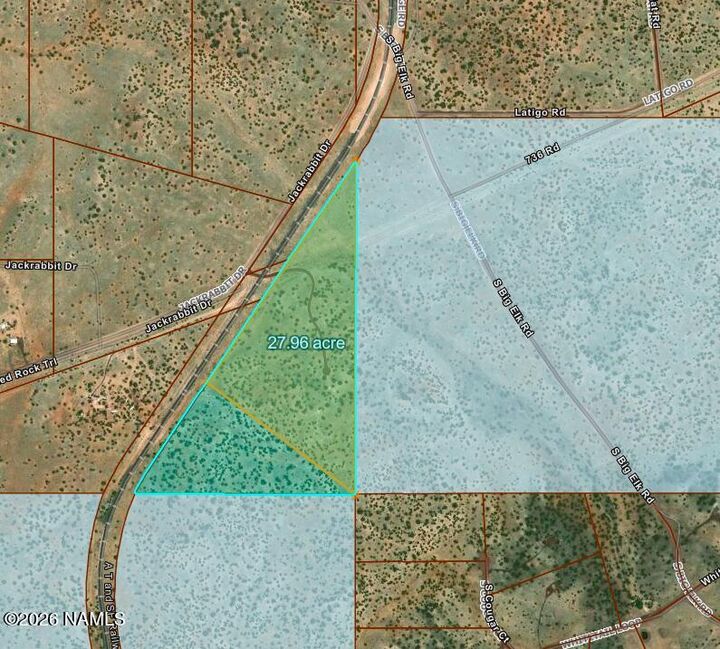 Property Photo:  3156 Jackrabbit - 27.97 Ac Road  AZ 86046 