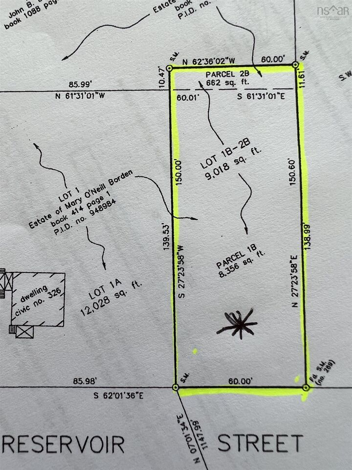 Property Photo:  Lot Reservoir Street  NS B2H 4K4 