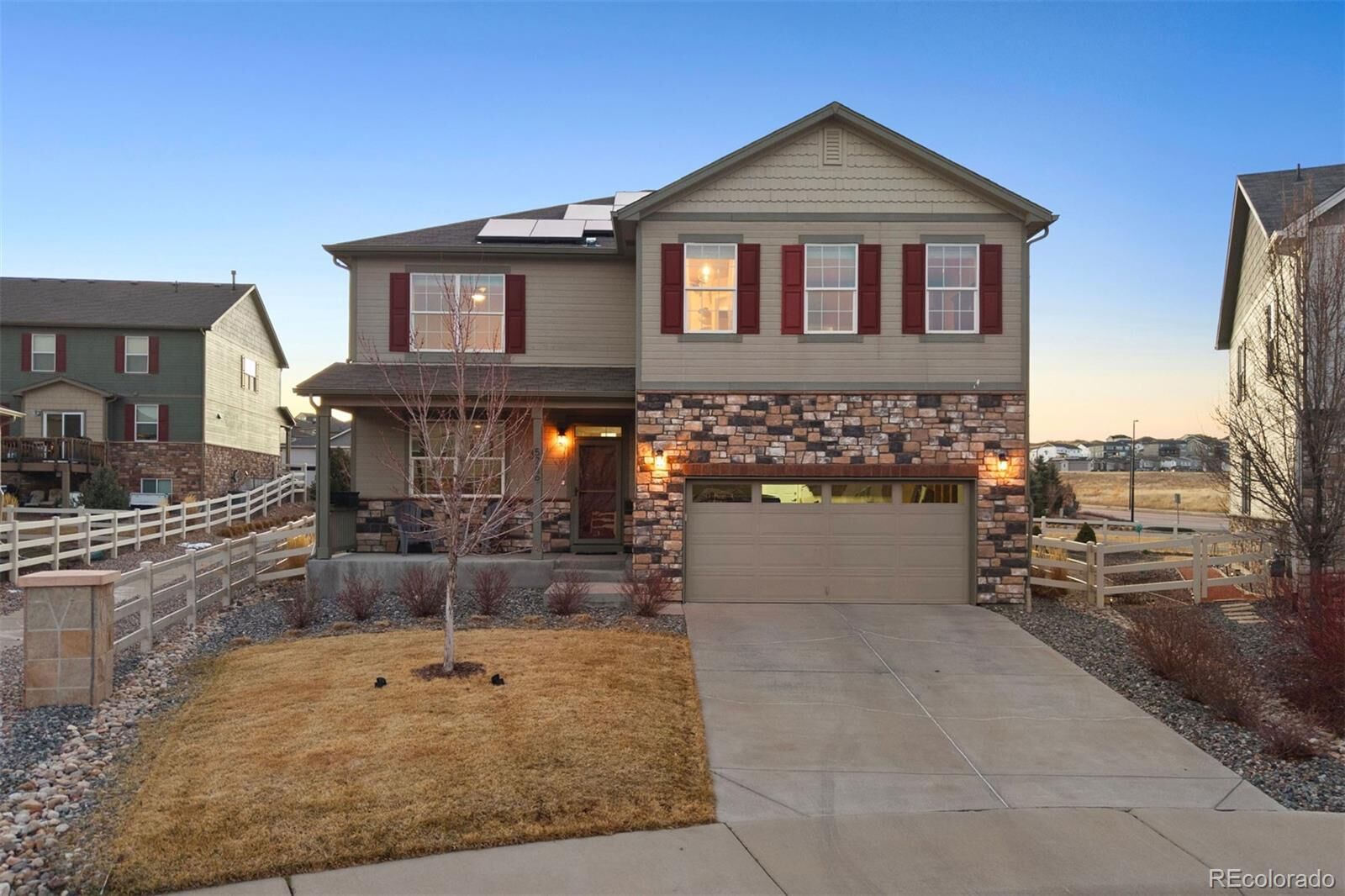 Property Photo: 5789 Echo Park Circle CO 80104