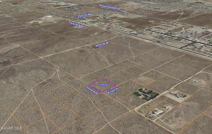 Property Photo:  Vac Cor Irone Ave &Amp Krista St  CA 93560 