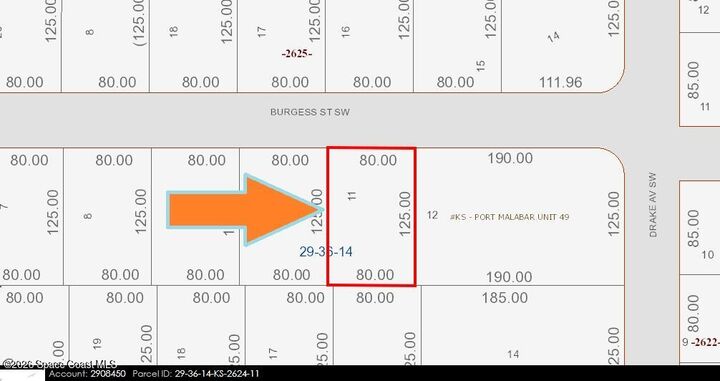 Property Photo: 718 Burgess Street SW FL 32908